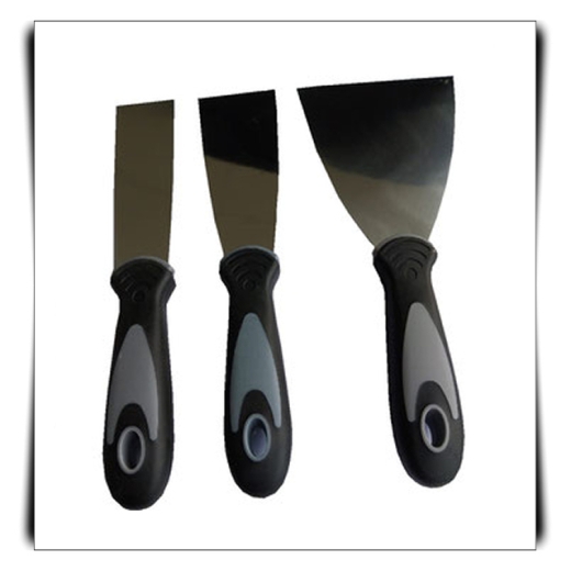 Professional spatula, black-grey, 35mm wide